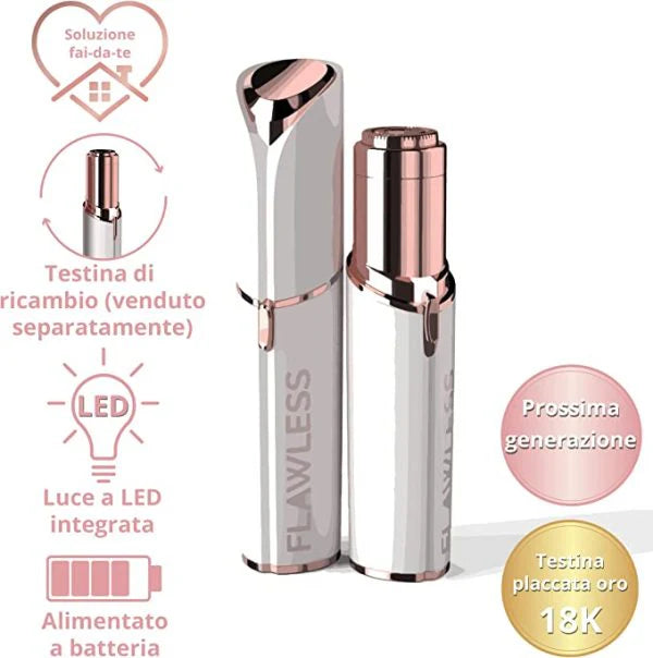 Flawless Facial Hair Remover – Gentle & Painless Solution
