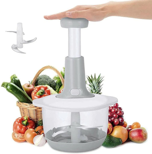 Manual Hand Push Multifunctional Chopper Mixer Cutter and Grinder