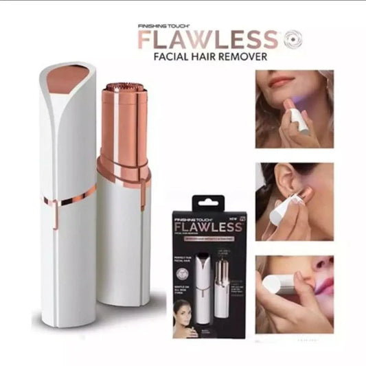 Flawless Facial Hair Remover – Gentle & Painless Solution