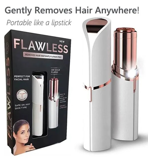 Flawless Facial Hair Remover – Gentle & Painless Solution