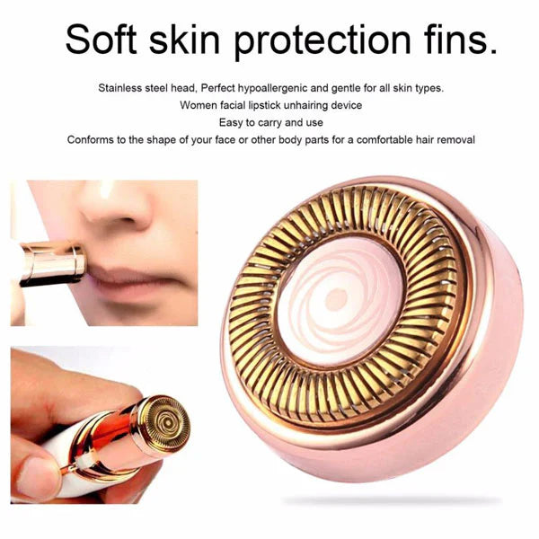 Flawless Facial Hair Remover – Gentle & Painless Solution